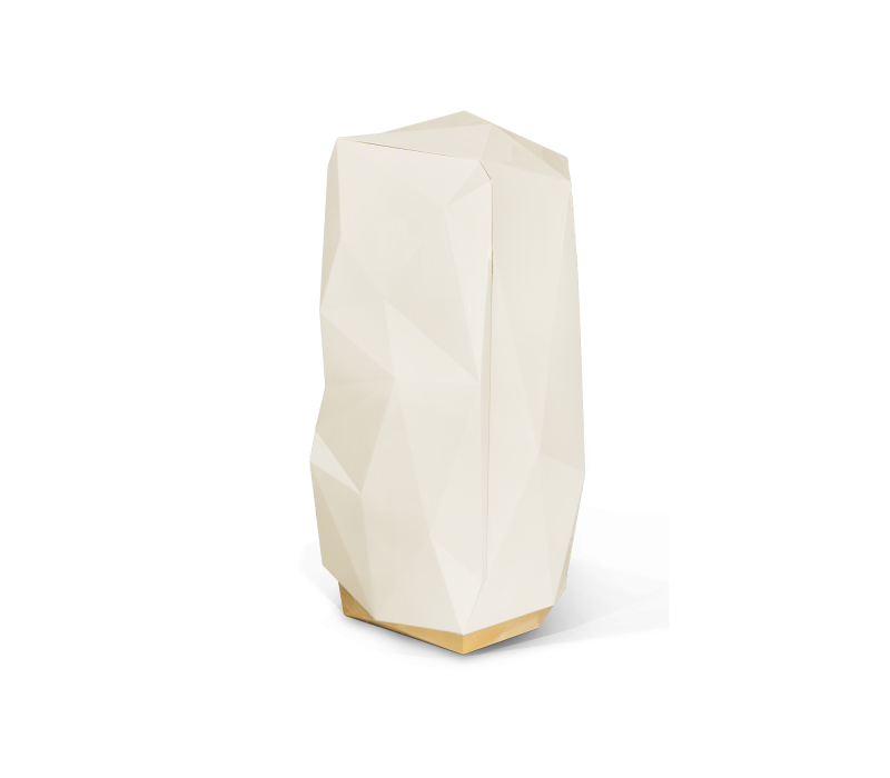 Diamond Cream Cigar Humidor Cabinet mobile image 4