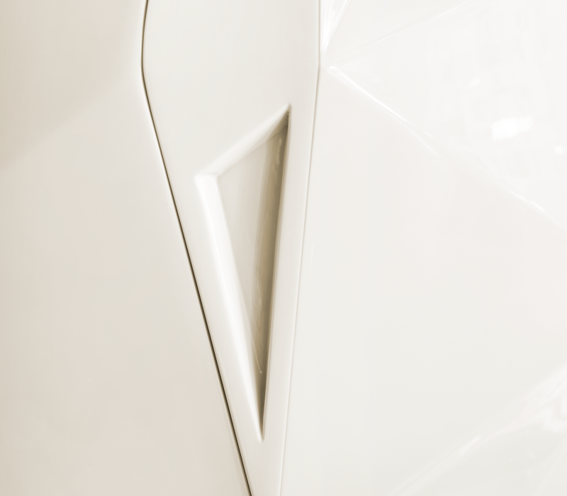 Diamond Cream Cigar Humidor Cabinet mobile image 6