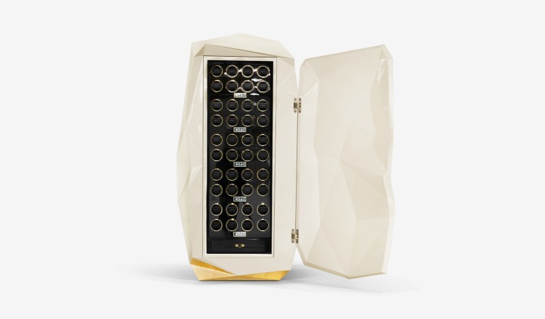 Diamond Cream Watch Winder