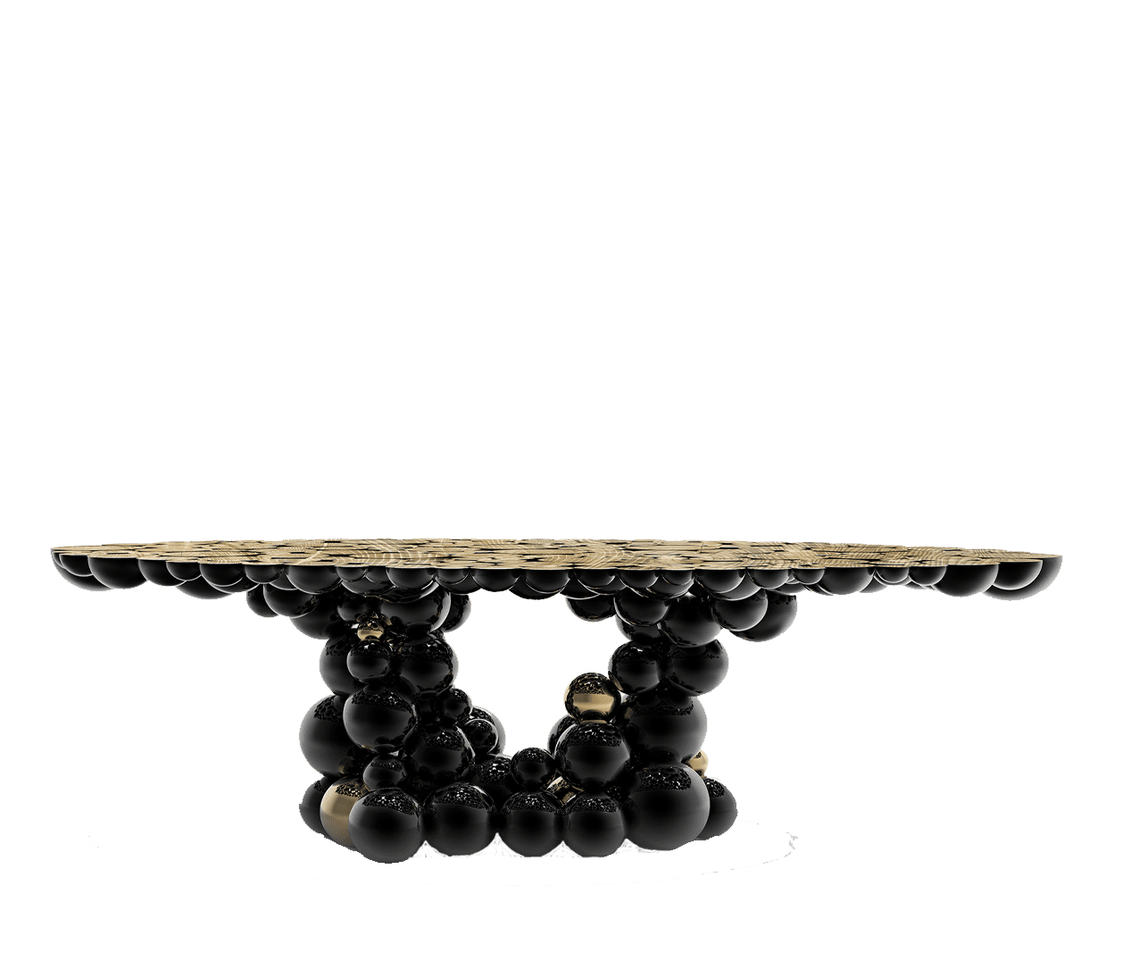 Contemporary newton black gold by Boca do Lobo