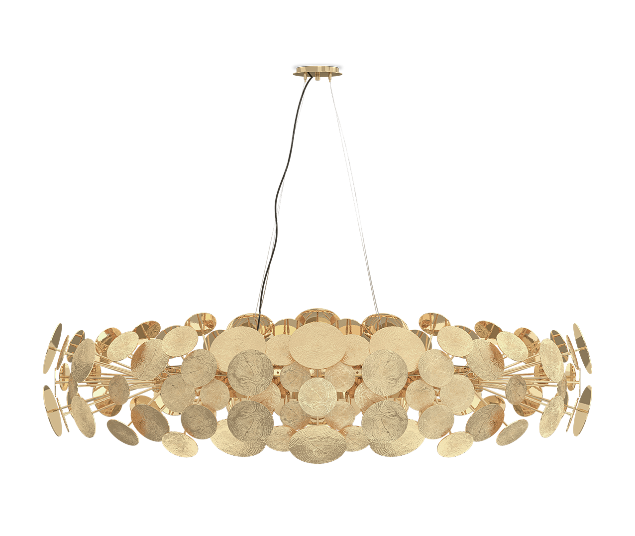 Contemporary newton chandelier by Boca do Lobo