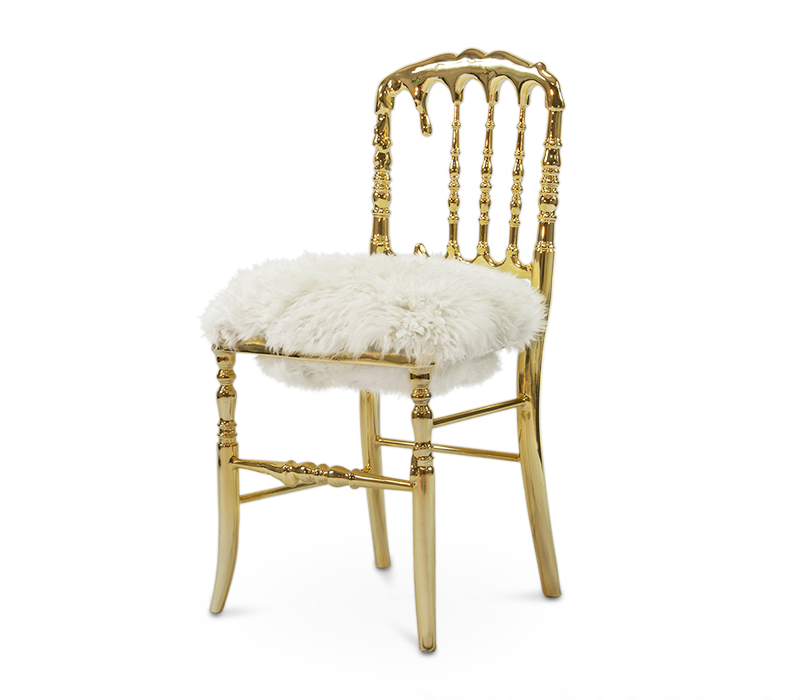 Emporium Fur Chair mobile image 1