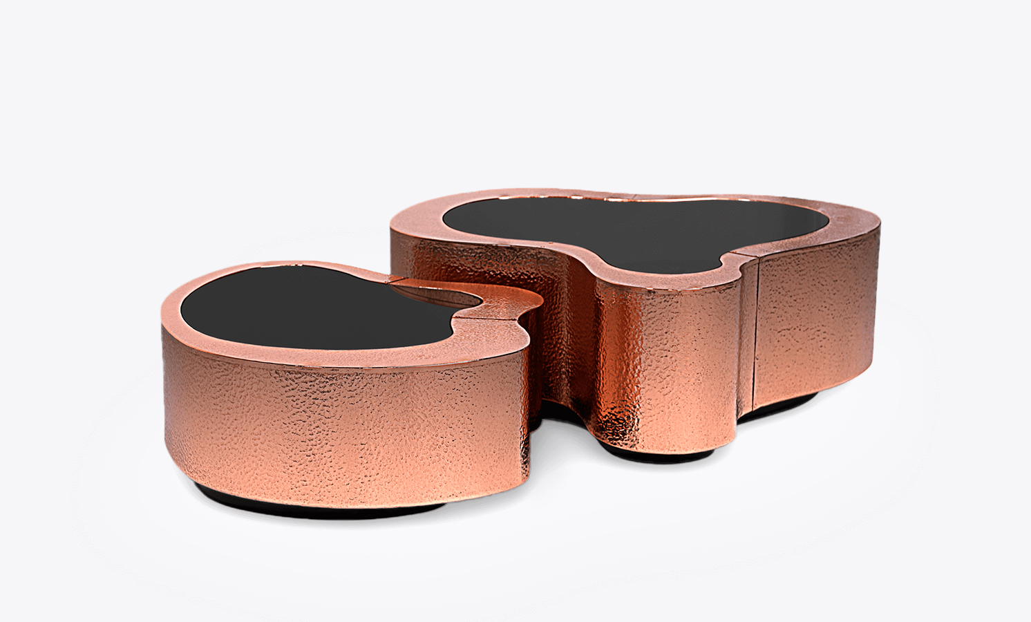 wave hammered copper
