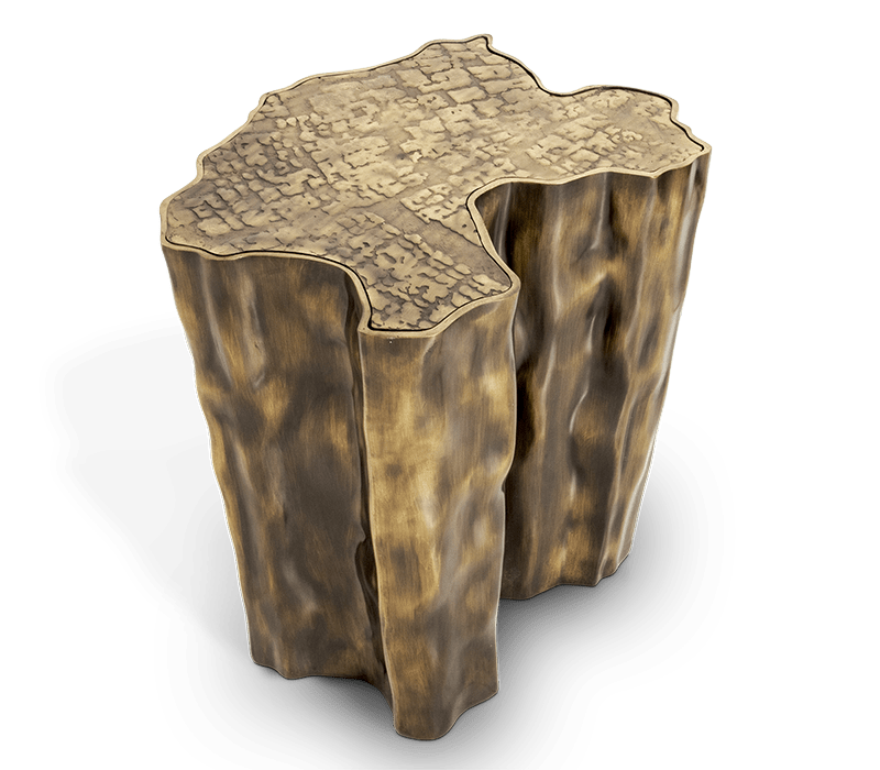 Eden Patina Side Table mobile image 2