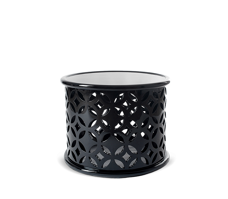 Stone Black Side Table mobile image 1