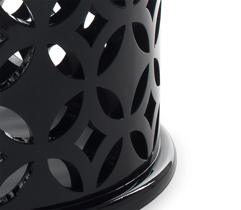 Stone Black Side Table mobile image 2