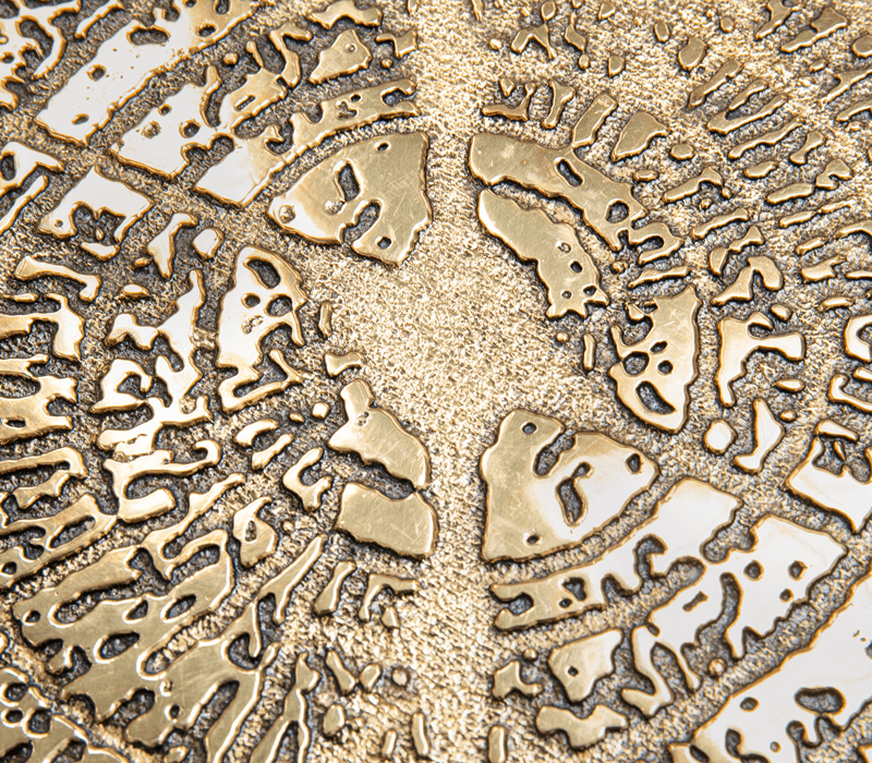 Monet Brass Center Table mobile image 6