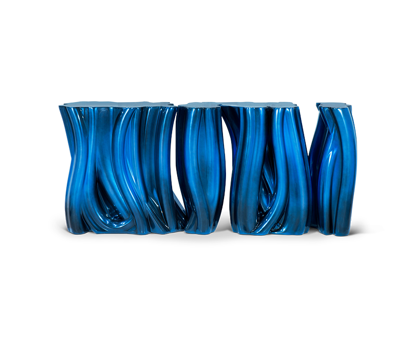 Monochrome Blue Console mobile image 1