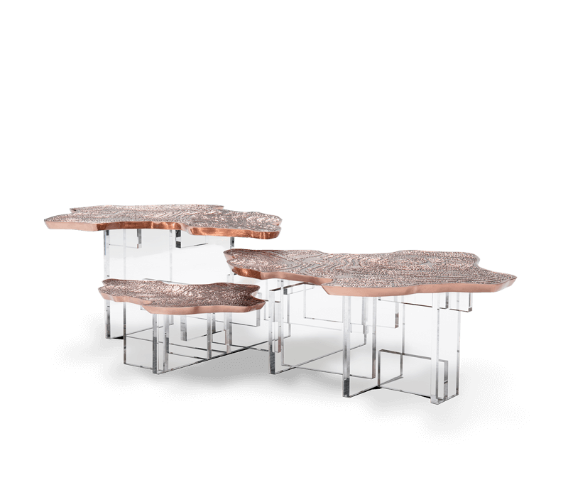 Monet Copper Center Table mobile image 1