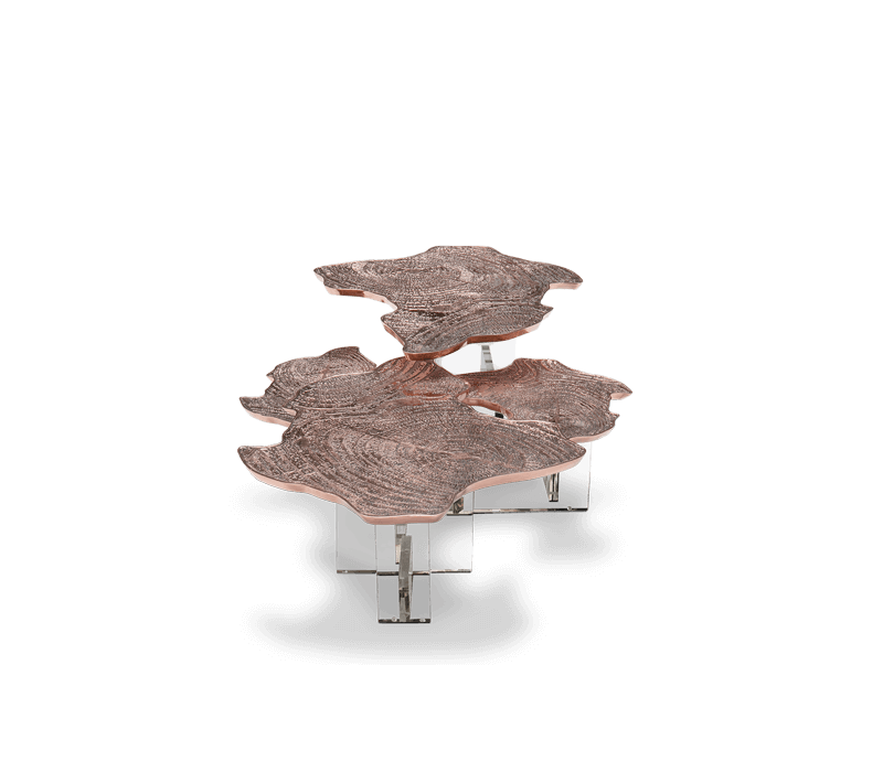 Monet Copper Center Table mobile image 2