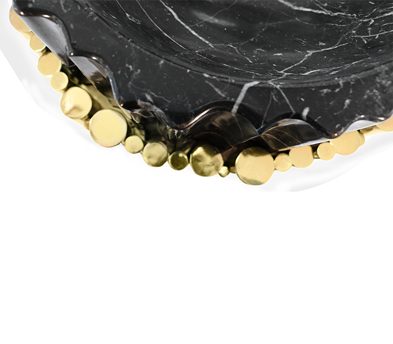 Symphony Nero Marquina Marble Freestand mobile image 5