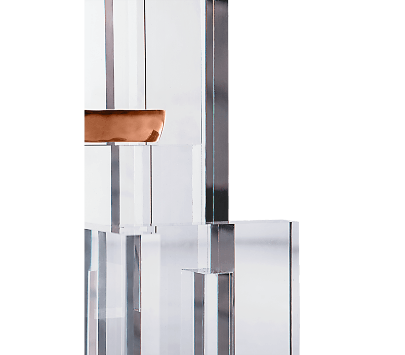 Monet Copper Side Table mobile image 7
