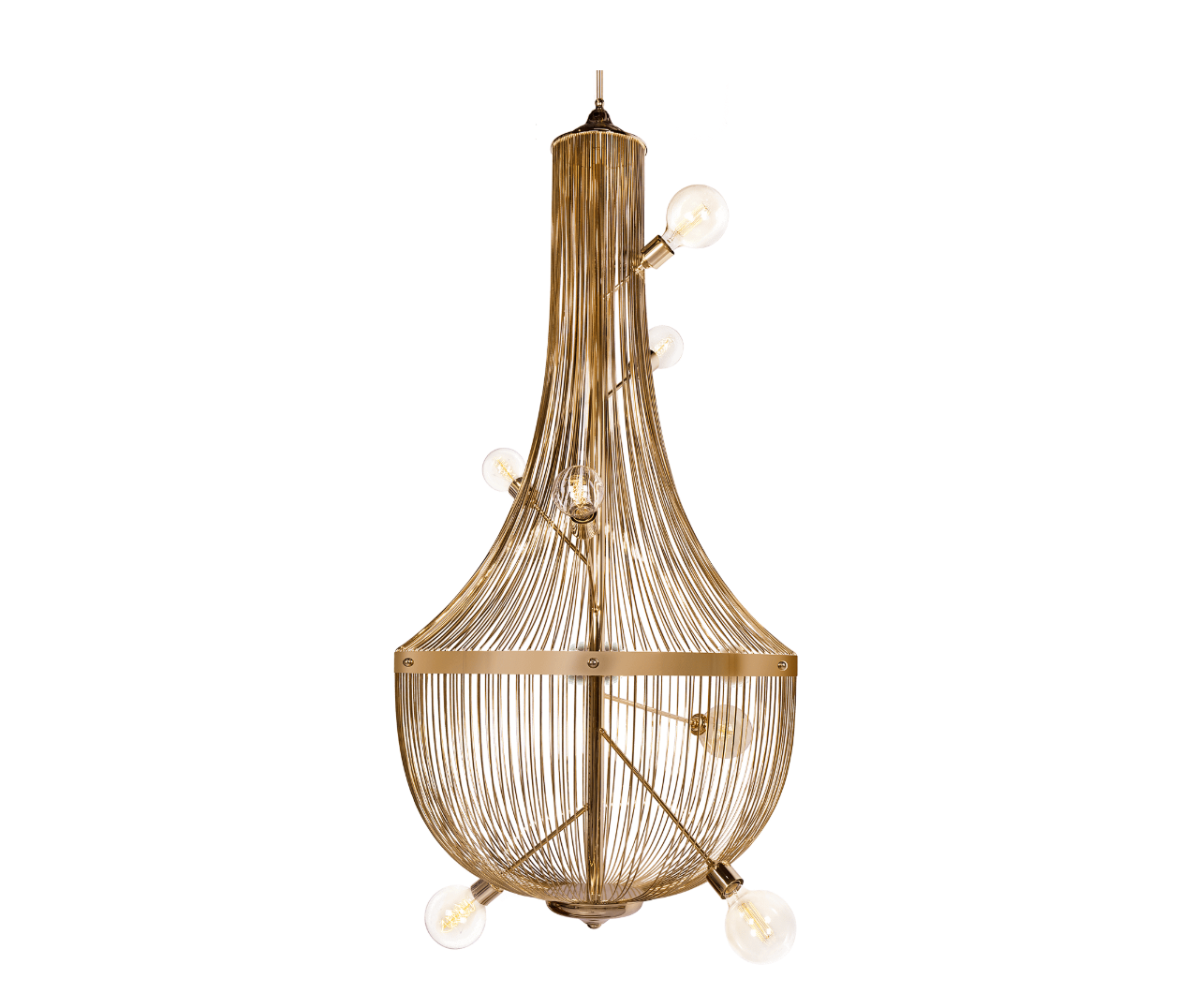 Contemporary l chandelier by Boca do Lobo