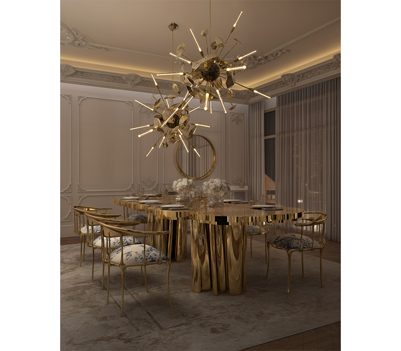 Supernova Chandelier mobile image 7