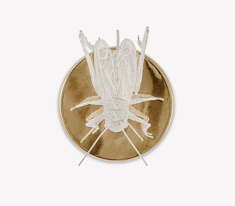 Filigree Cricket Wall Lamp mobile image 1