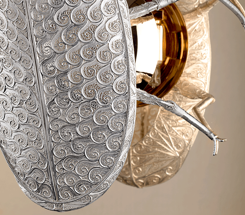 Filigree Lucanus Wall Lamps mobile image 6