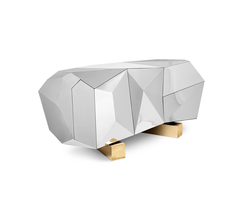 Diamond Pyrite Sideboard mobile image 2