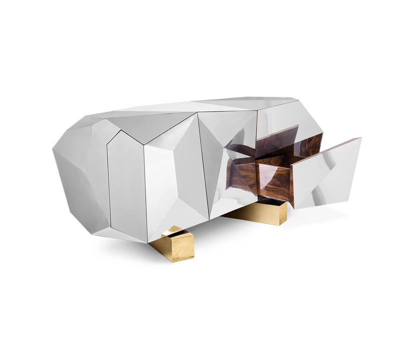 Diamond Pyrite Sideboard mobile image 3