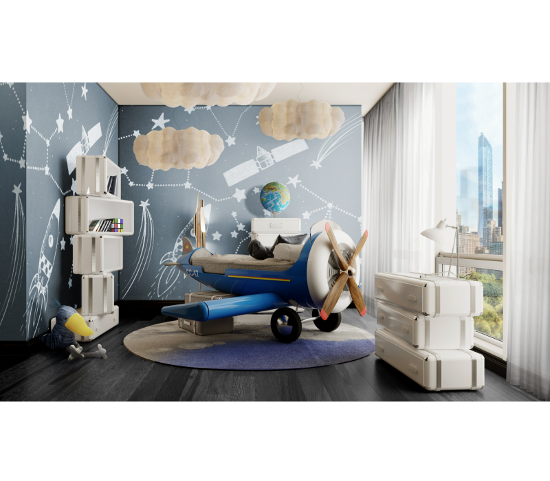 Sky One Plane Bed mobile image 15