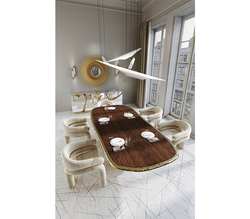 Stonehenge Dining Table mobile image 11