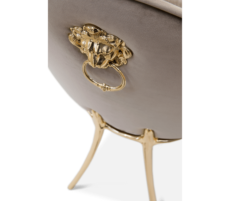 Soleil Cream Chair mobile image 6