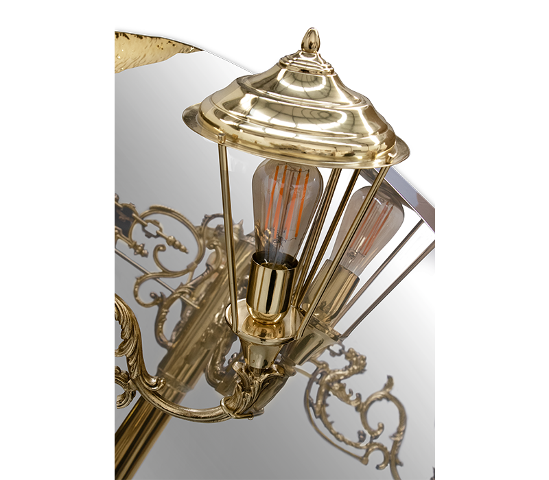 Lumiere Round Mirror mobile image 3