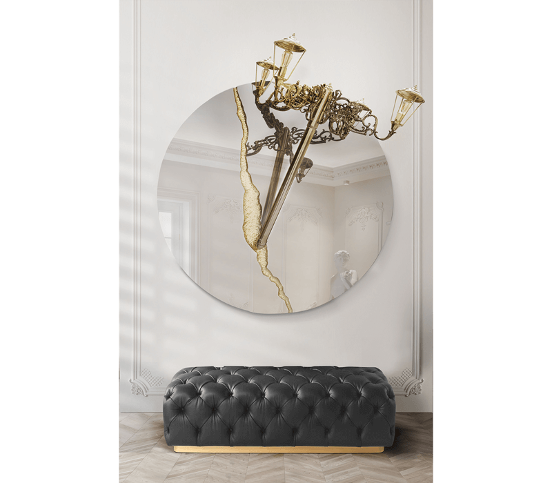 Lumiere Round Mirror mobile image 8