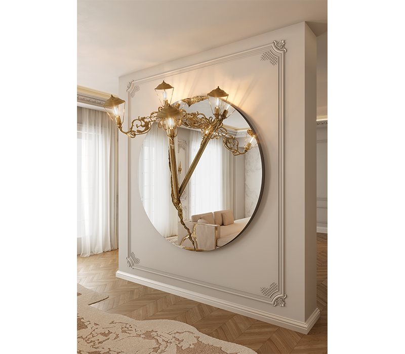 Lumiere Round Mirror mobile image 9
