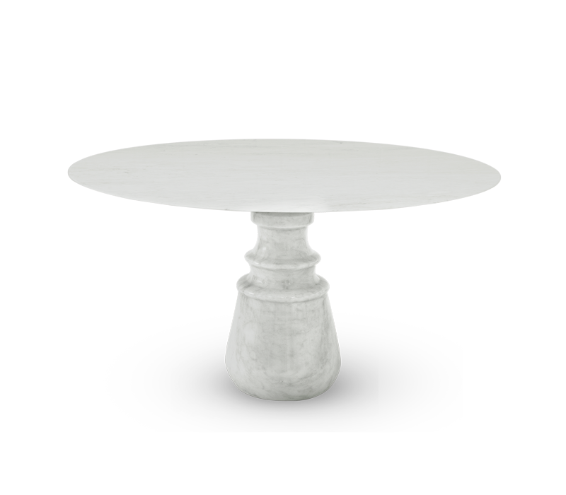 Pietra Round Estremoz Table mobile image 1