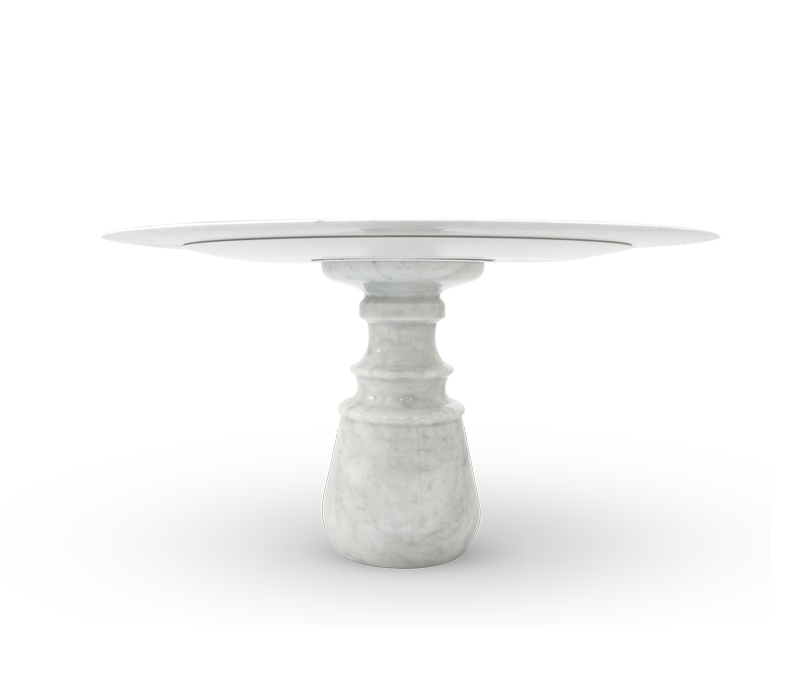 Pietra Round Estremoz Table mobile image 2
