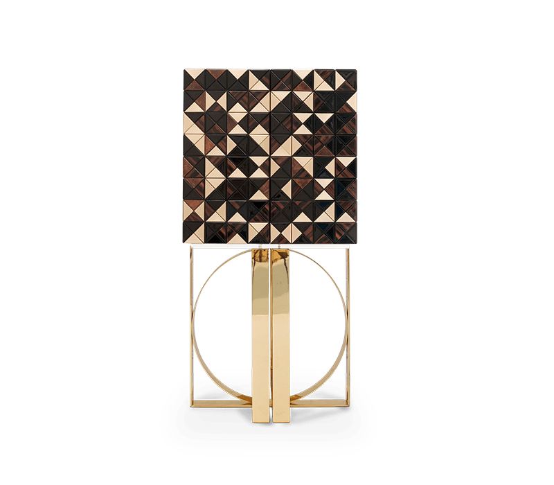Pixel Walnut Cabinet mobile image 3