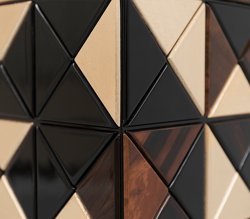 Pixel Walnut Cabinet mobile image 5
