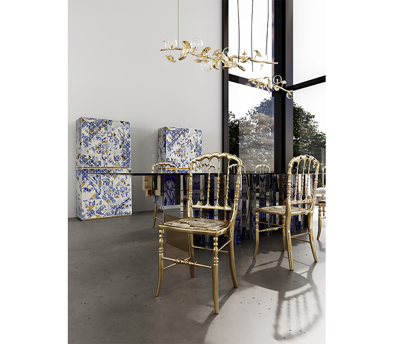 Emporium Gold Chair mobile image 12