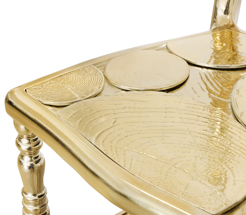 Emporium Gold Chair mobile image 5