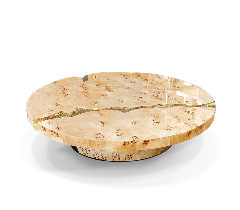 Empire Poplar Root Center Table mobile image 1