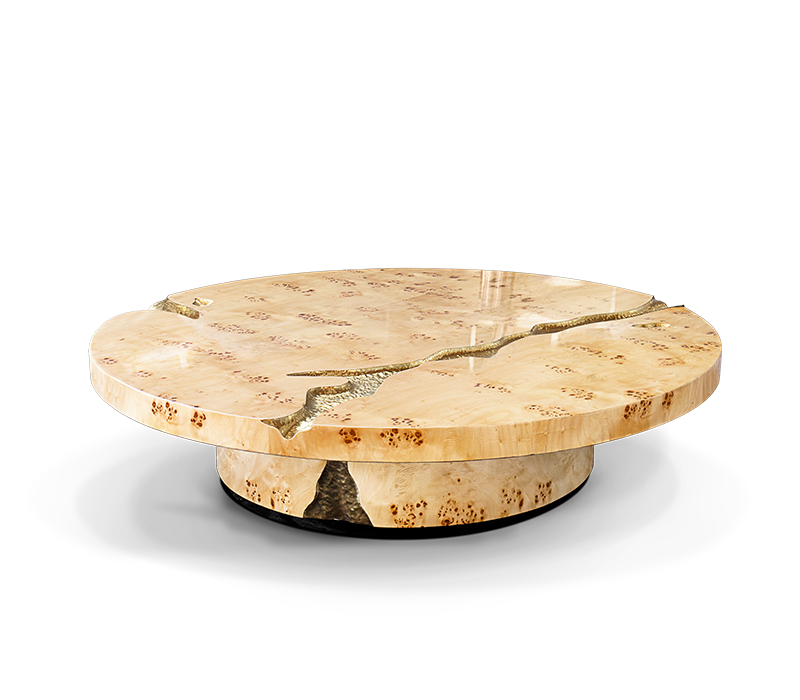 Empire Poplar Root Center Table mobile image 2