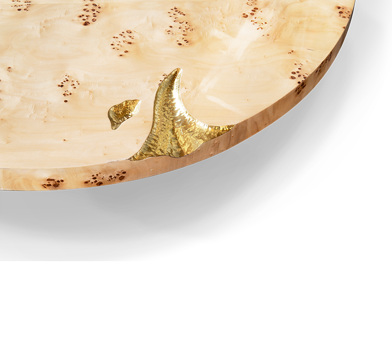 Empire Poplar Root Center Table mobile image 3
