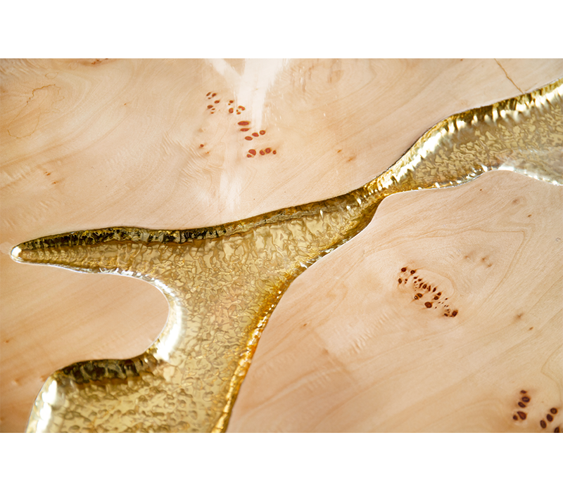 Empire Poplar Root Center Table mobile image 5