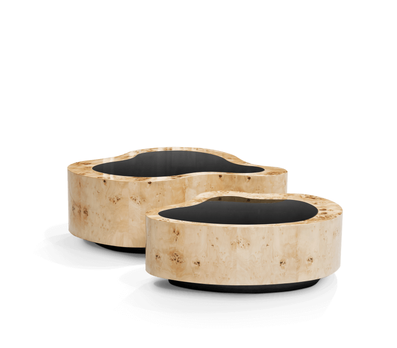 Wave Big Poplar Root Center Table mobile image 2