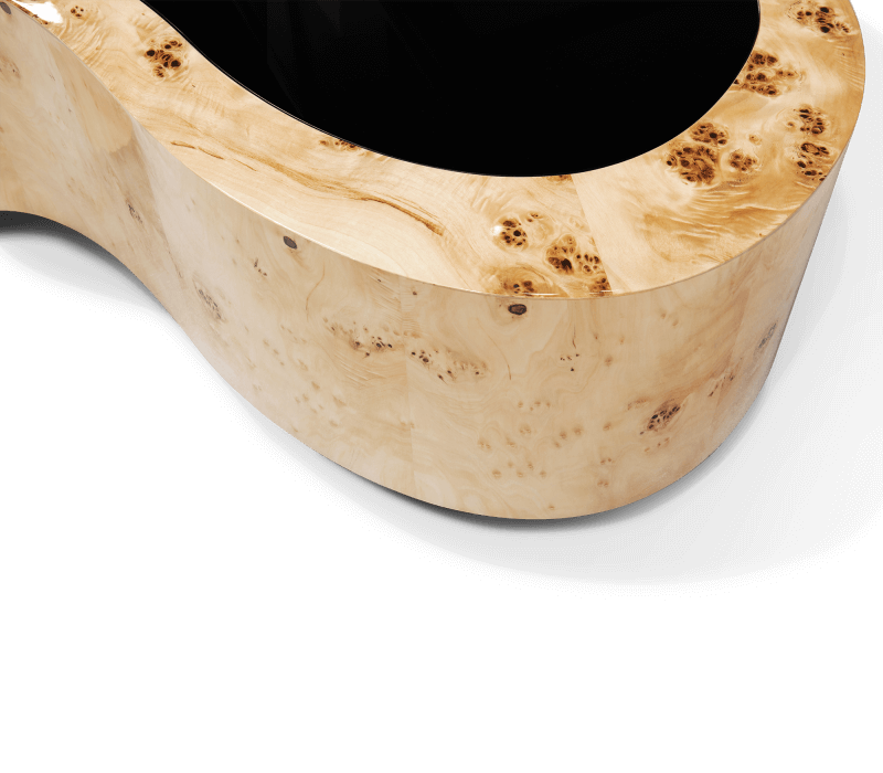 Wave Big Poplar Root Center Table mobile image 5