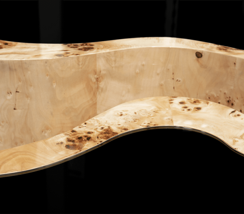 Wave Big Poplar Root Center Table mobile image 6