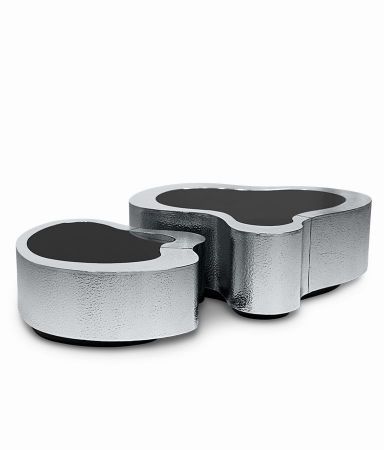 wave hammered stainless steel
