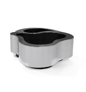 wave  polished stainless steel