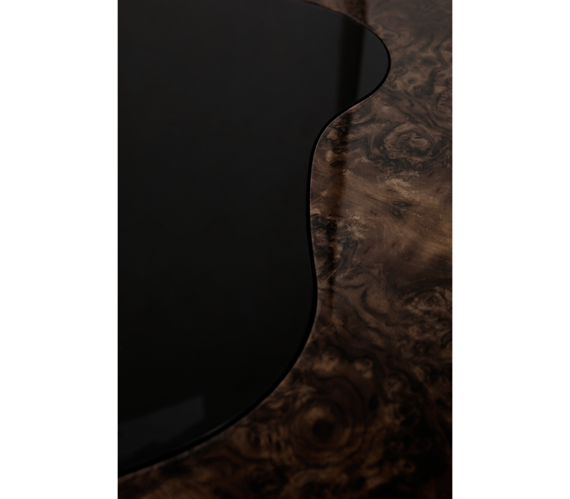 Wave Walnut Root Center Table mobile image 5