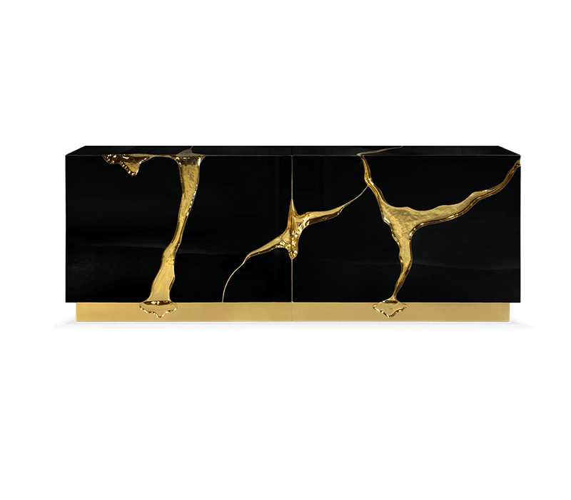 Lapiaz Black Sideboard mobile image 1