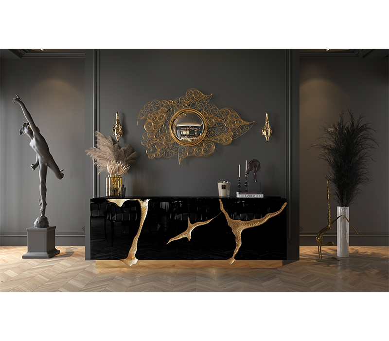 Lapiaz Black Sideboard mobile image 11