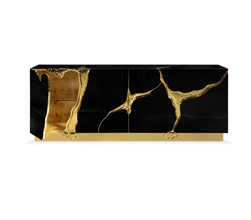 Lapiaz Black Sideboard mobile image 3