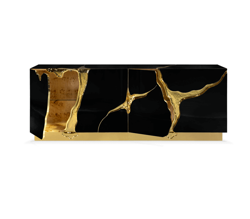 Lapiaz Black Sideboard mobile image 4