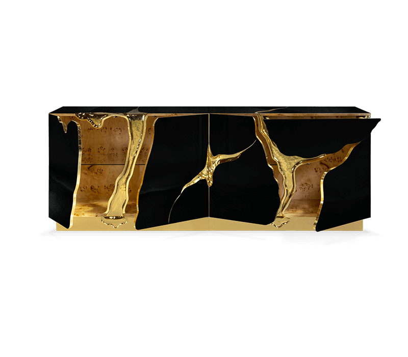 Lapiaz Black Sideboard mobile image 5