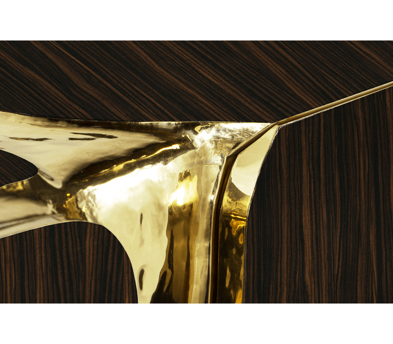Lapiaz Ebony Sideboard mobile image 4